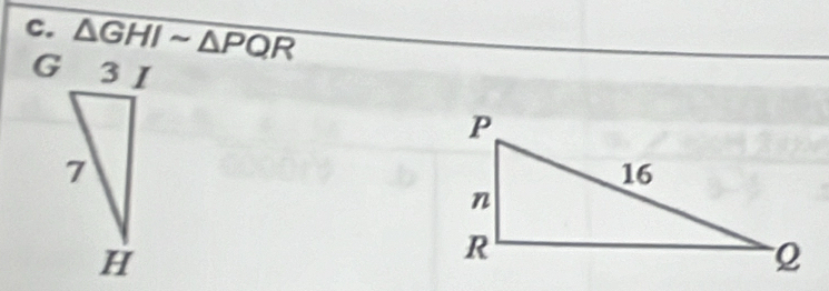 overline △ GHIsim △ PQR