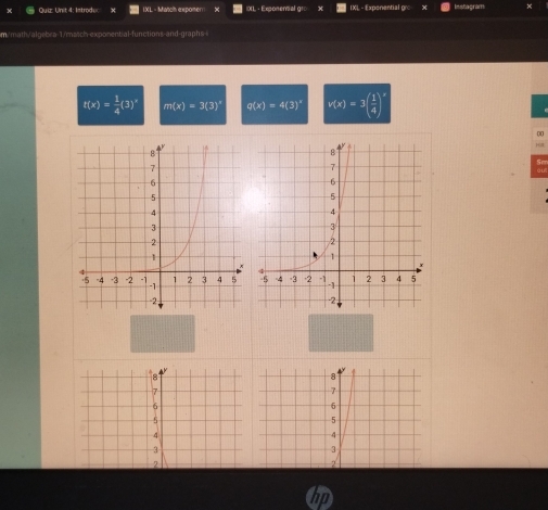 Solved: Introdu IXL - Match expomer XL - Exconenal or IXL - Expenential ...