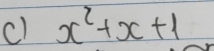 cl x^2+x+1