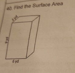 Find the Surface Area