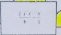  (z+x)/4 - x/5 