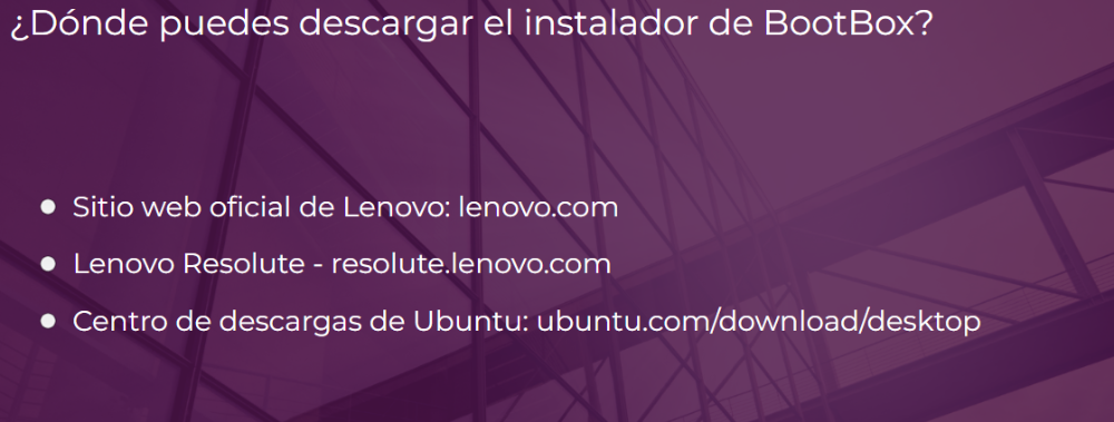 Solved: ¿Dónde puedes descargar el instalador de BootBox? Sitio web ...