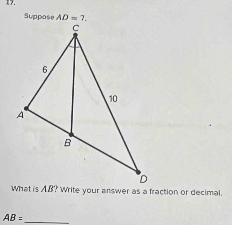 AB=