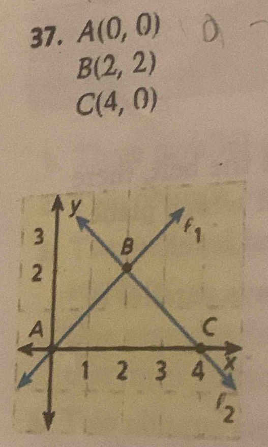 A(0,0)
B(2,2)
C(4,0)