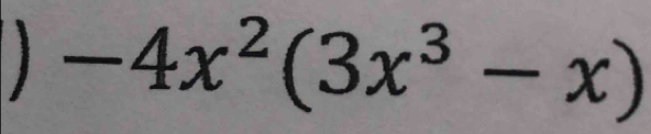 -4x^2(3x^3-x)