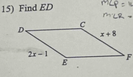 Find ED