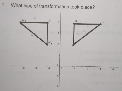 What type of transformation took place?