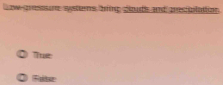 how pressure systems bring clouds and presigitation. 
The 
Tatr