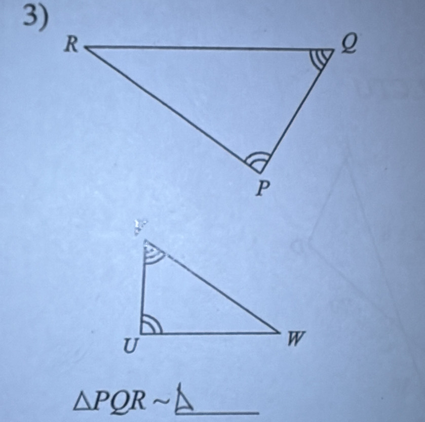 △ PQRsim ∴ frac 2 □ 