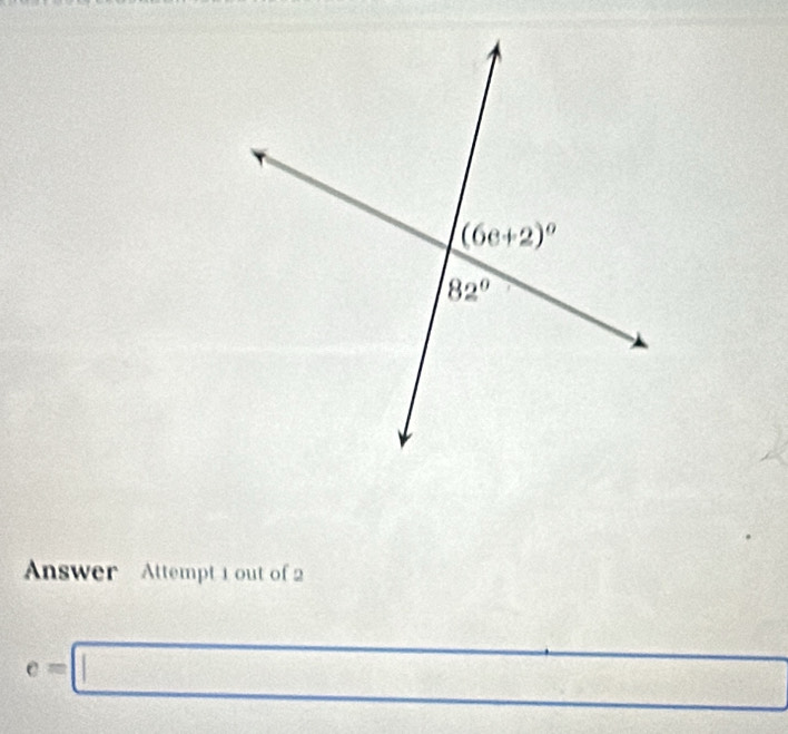 Answer Attempt 1 out of 2
(-1)+(-1) □°
e=□