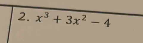 x^3+3x^2-4