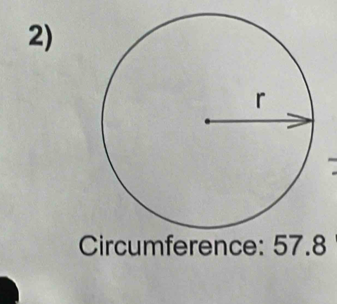 Circumference: 57.8