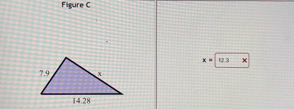 Figure C
x= 12.3