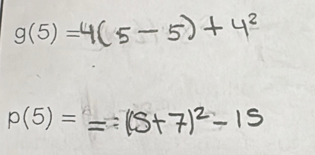 g(5)=
)=