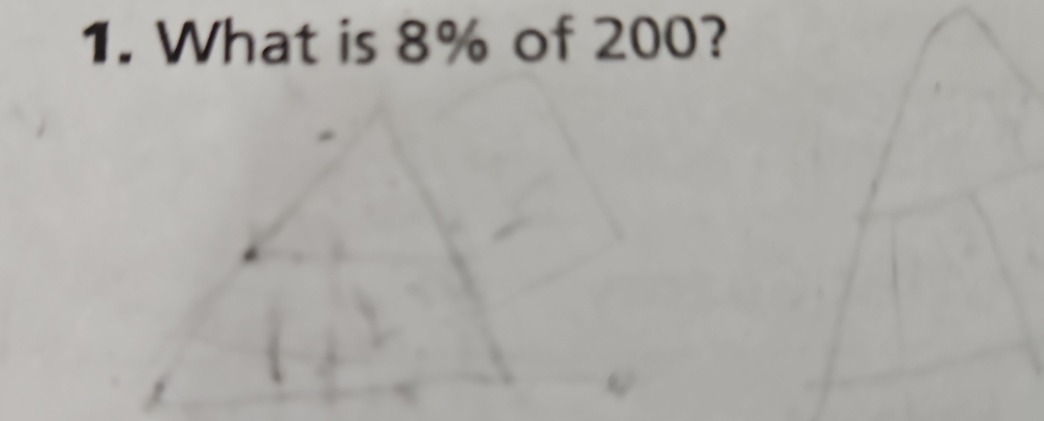 solved-what-is-8-of-200-math