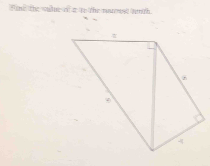 Find the value of a to the necrest tenth.