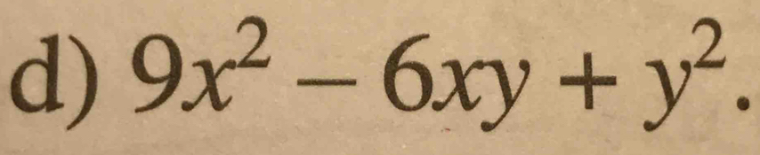 9x^2-6xy+y^2.