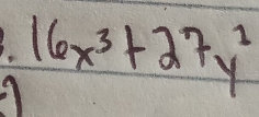 16x^3+27y^2