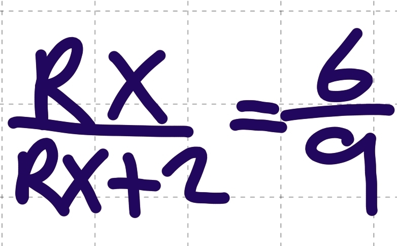  Rx/Rx+2 = 6/9 