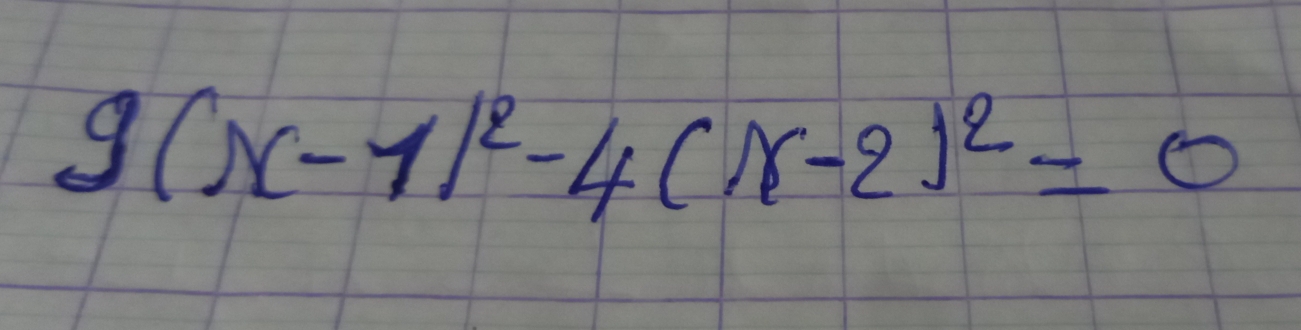 g(x-1)^2-4(x-2)^2=0