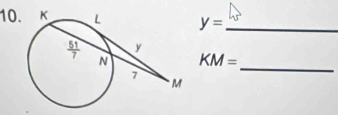 10
y= _
_
KM=