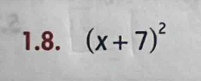 (x+7)^2