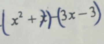 x² + 2) (3x−3)