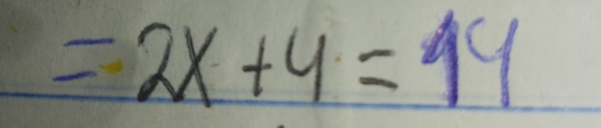 =2x+4=19