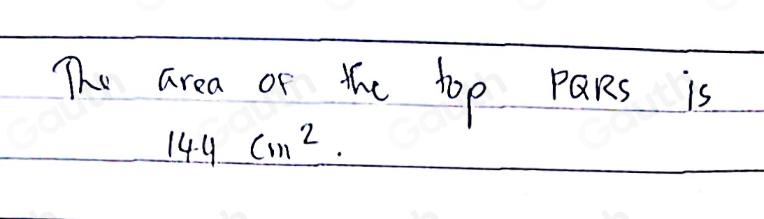 Solved: 2018 P2 / Q8 The diagram shows a pyramid ABCDE. The base of the ...