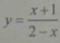 y= (x+1)/2-x 