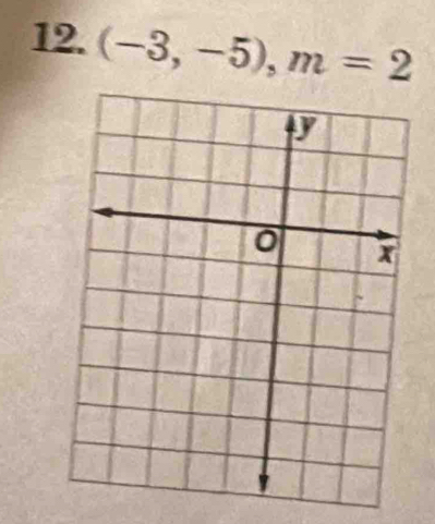 (-3,-5), m=2