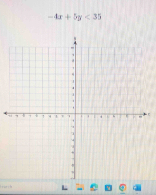 -4x+5y<35</tex>
X
earch