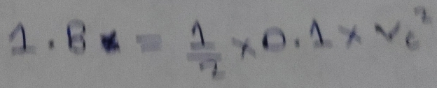 BX= 1/2 * 0.1* v^2_c