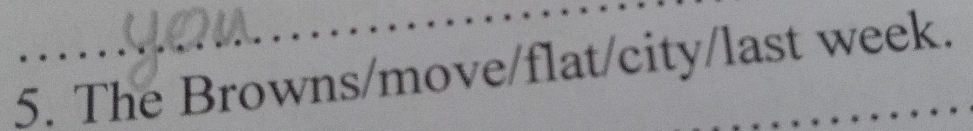 The Browns/move/flat/city/last week.