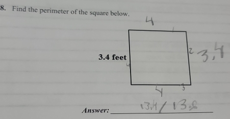 Find the perimeter of the 
Answer:_