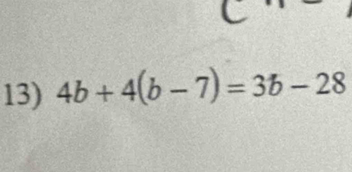 4b+4(b-7)=3b-28