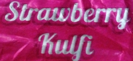 Strawberry 
Kulfi