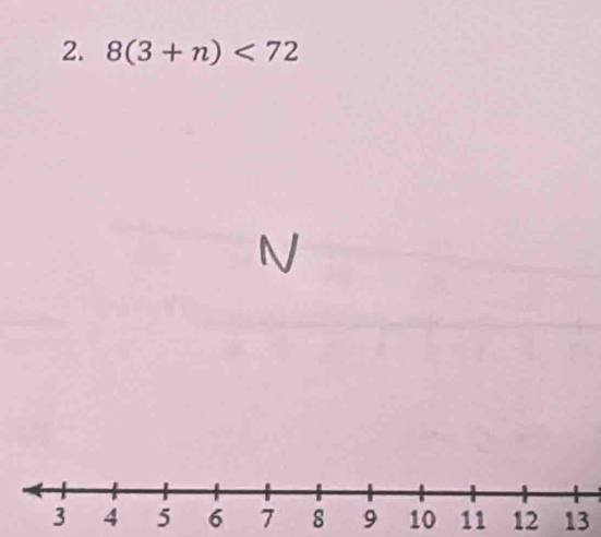 8(3+n)<72</tex>
N