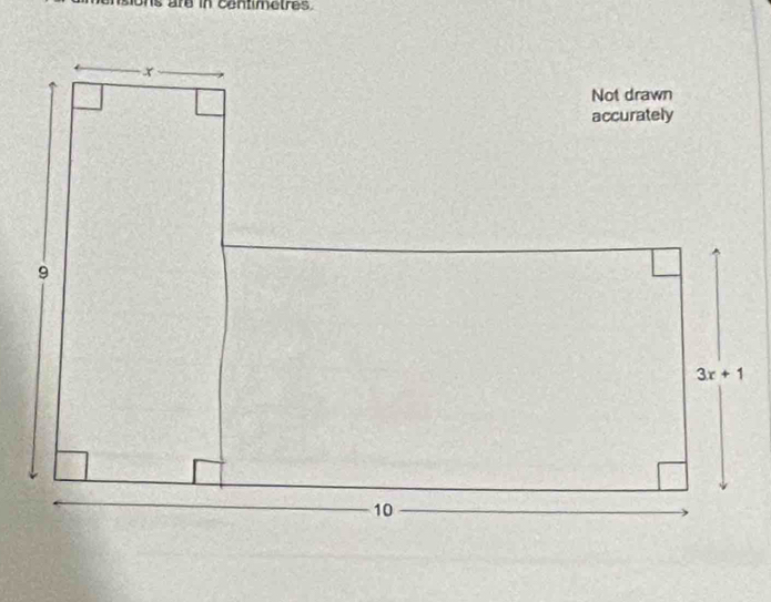 ns are in centimetres.