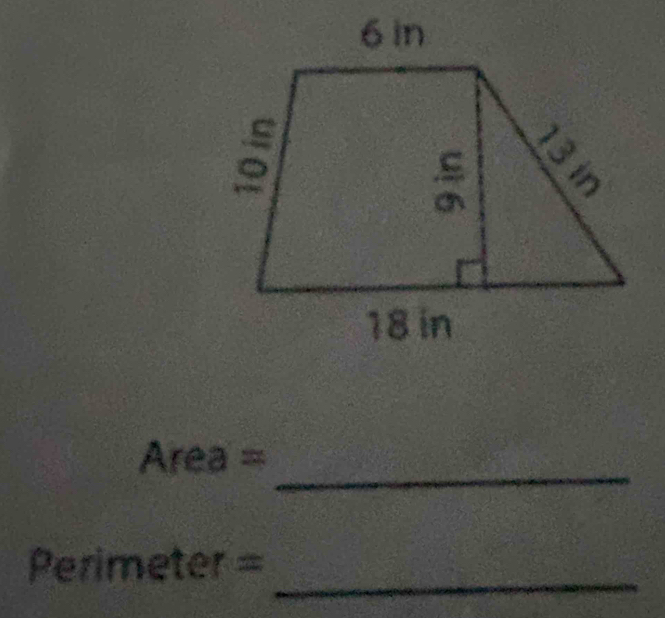 Area=
_
Perime eter=