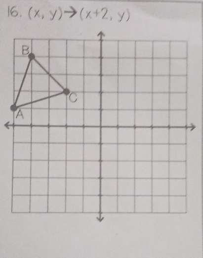 (x,y)to (x+2,y)