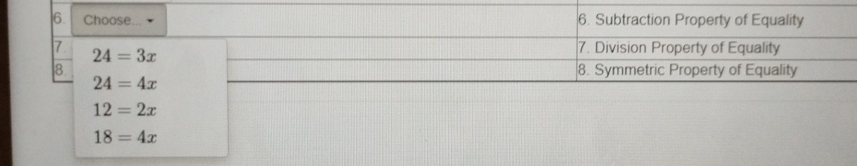 12=2x
18=4x