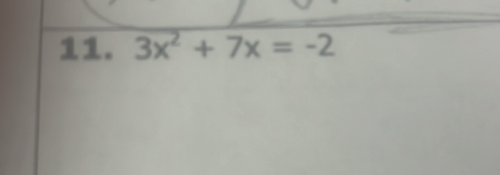 3x^2+7x=-2