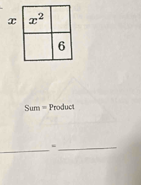 Sum = Product
_
_=