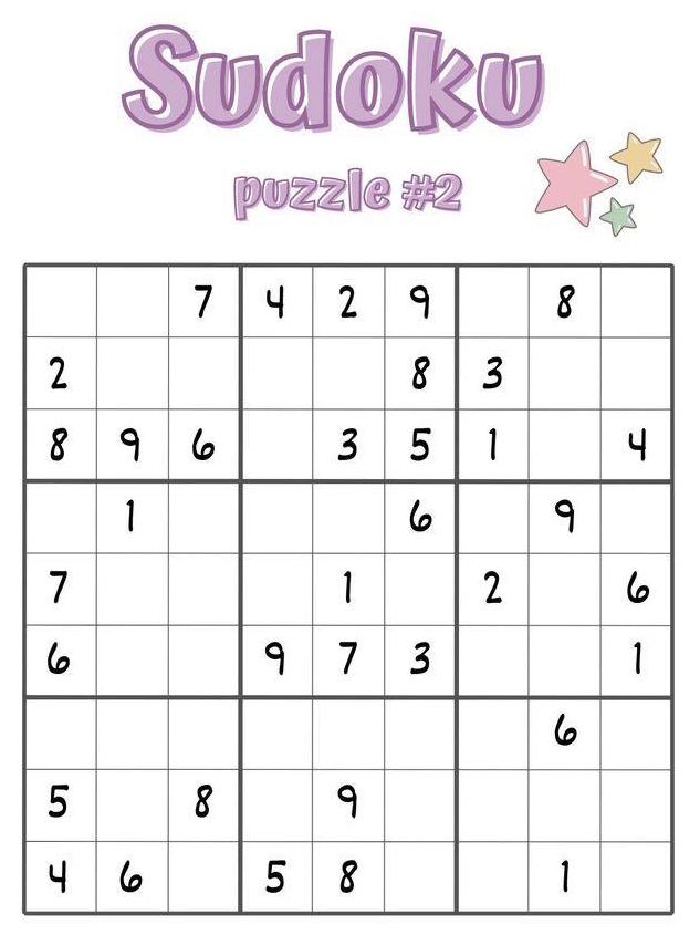 Sudoku 
puzzle #2