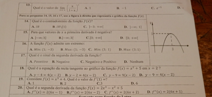 13.
f''(x)=2(6x-1) B. f''(x)=2(6x-2) C. f''(x)=2(6x+2)