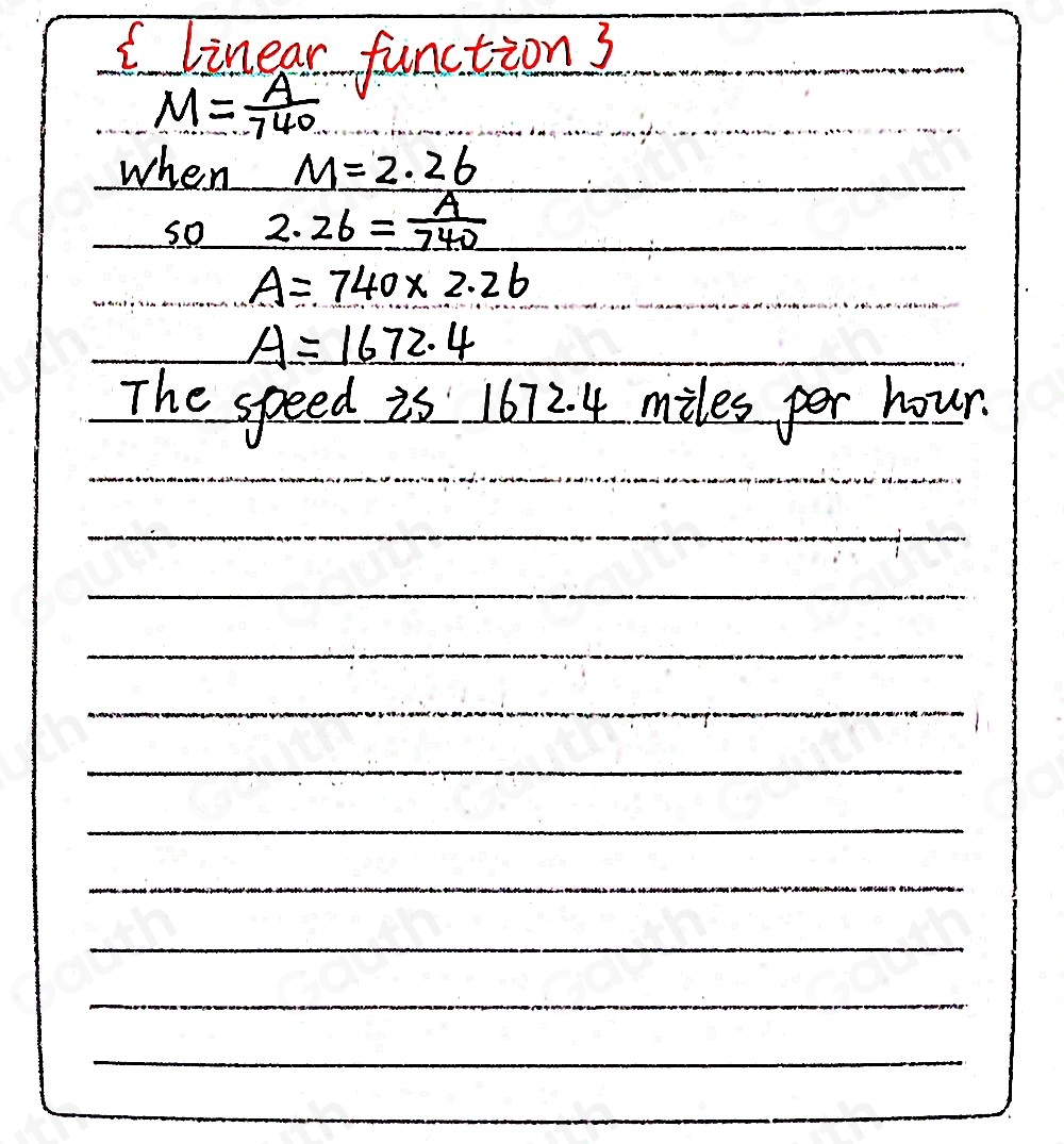 Solved: The Mach number is a measurement of speed, named after the man ...