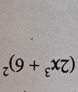 (2x^3+6)^2