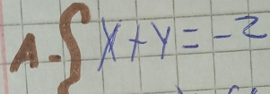 6x+y=-2