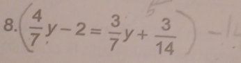 8. ÷y-z=y+